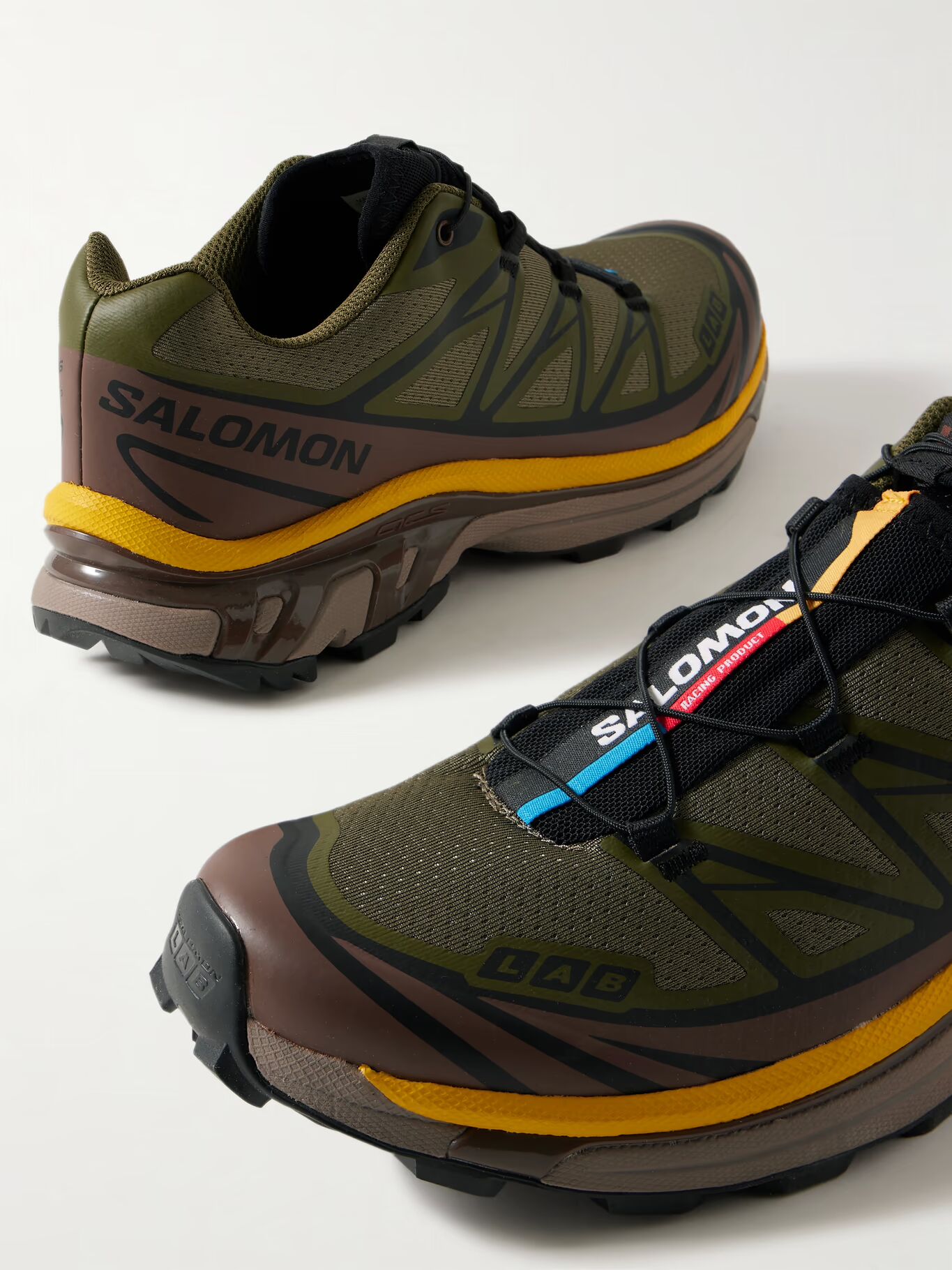 

Кроссовки XT-6 из сетки и резины SALOMON, зеленый