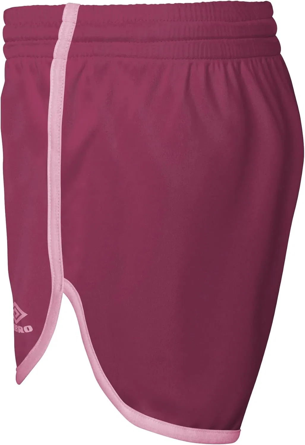 Классические спортивные шорты для девочек Umbro, Orchid Flower/Rosebloom — фото 2