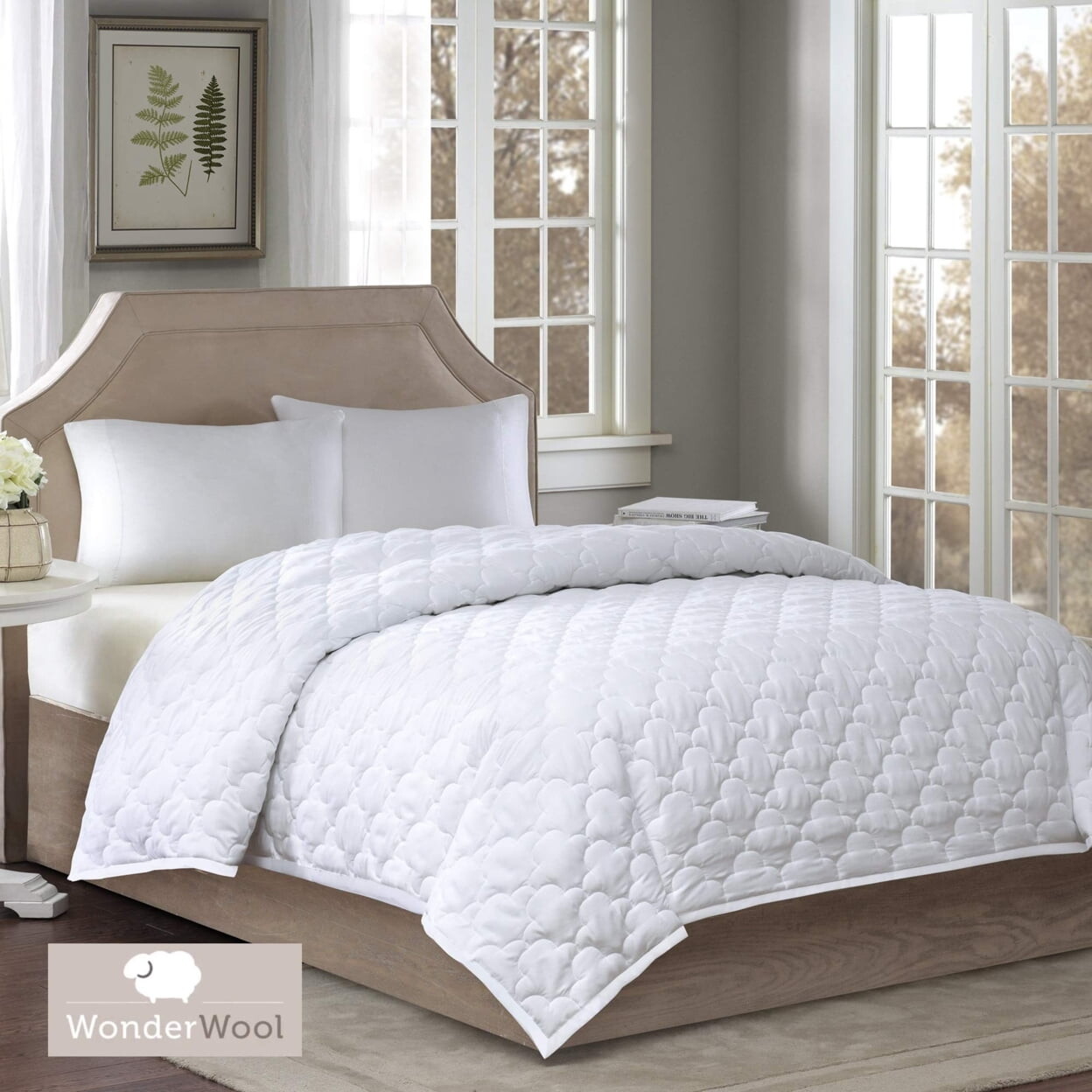 

Альтернативное одеяло Comfort Classics Wonder Wool Down, белый