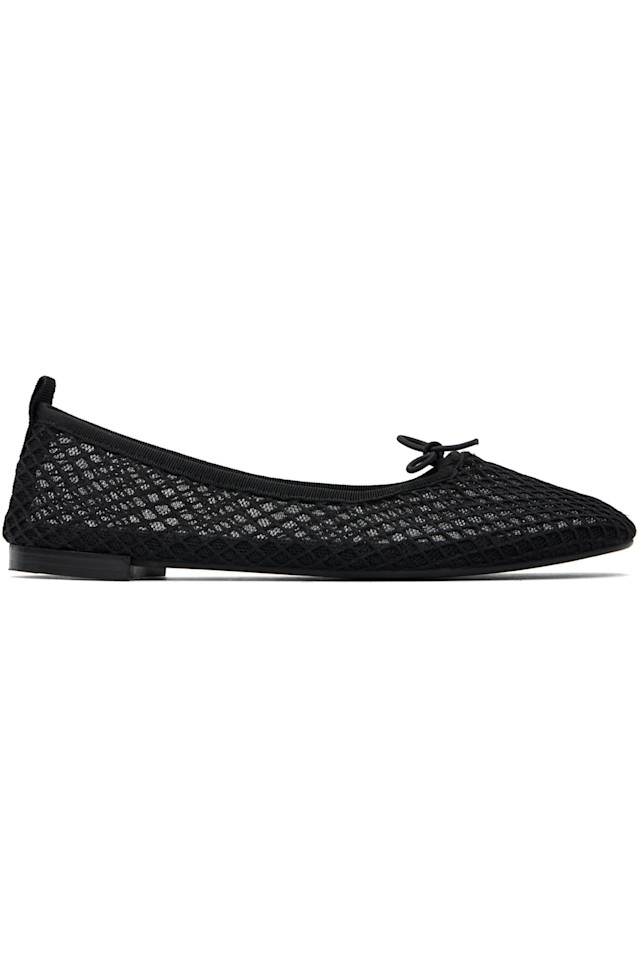 Балетки Garence с прозрачной резиновой подошвой Repetto, черный