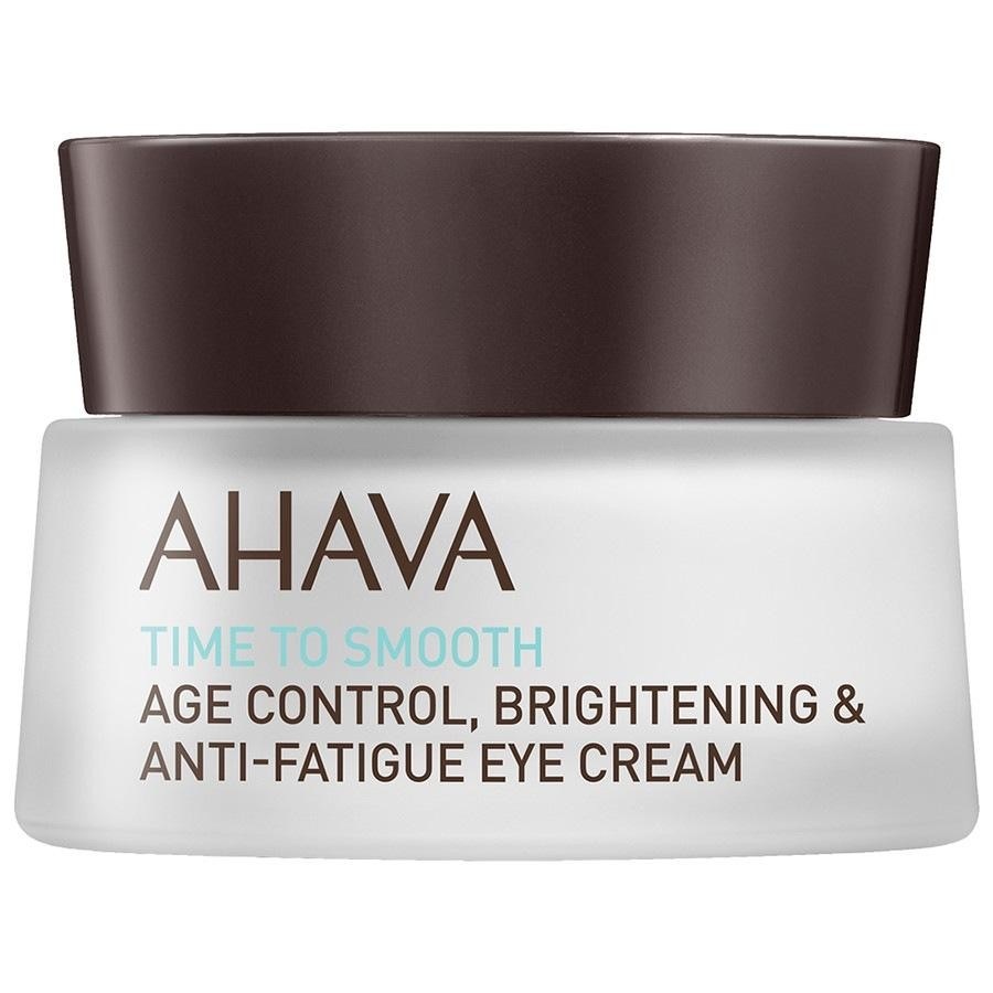 

Крем для лица time to smooth age control brightening & anti-fatigue eye cream Ahava, объем 15 мл