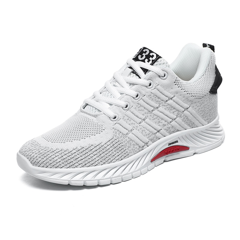 

King Jinmai Скользоустойчивые дышащие мужские кеды белые, цвет White