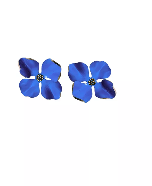 

Маленькие цветочные серьги Swanky Designs, turquoise