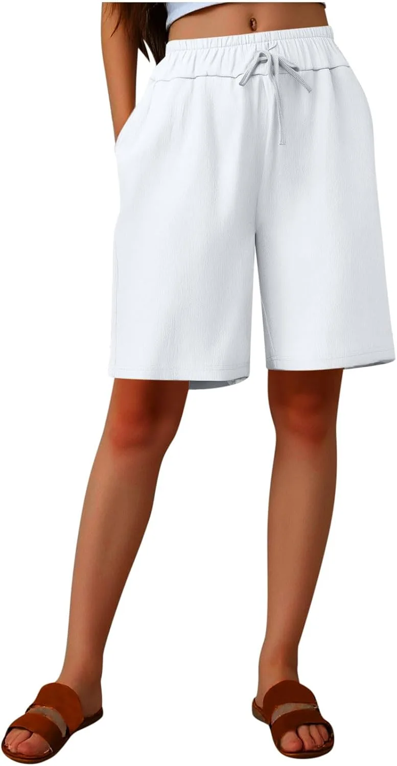 

Льняные брюки прямого кроя для женщин