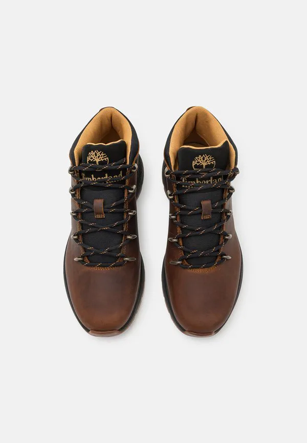 Ботинки sprint trekker на шнуровке до щиколотки Timberland, Brown — фото 4