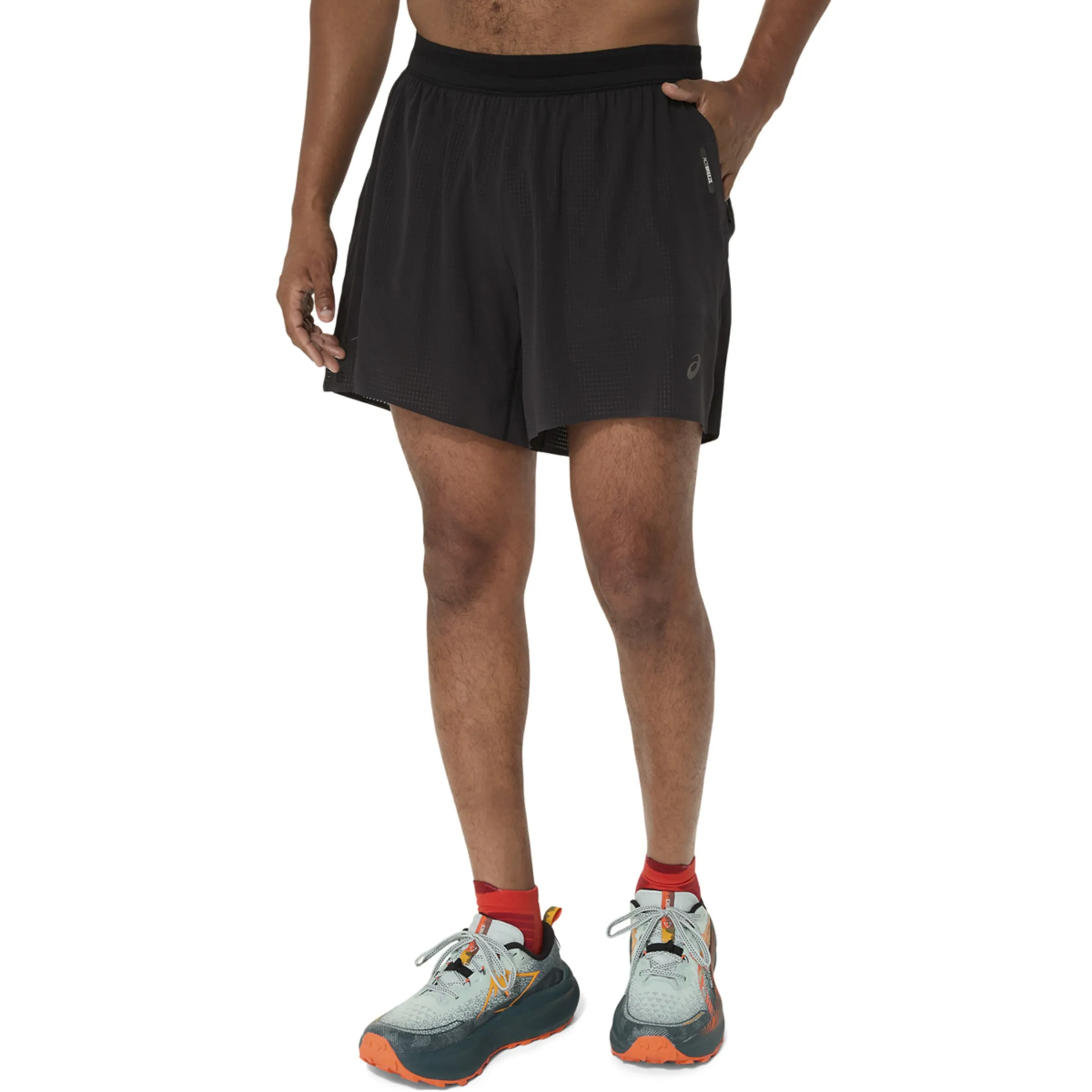 

Мужские беговые шорты FUJITRAIL ELITE SHORT Asics, черный