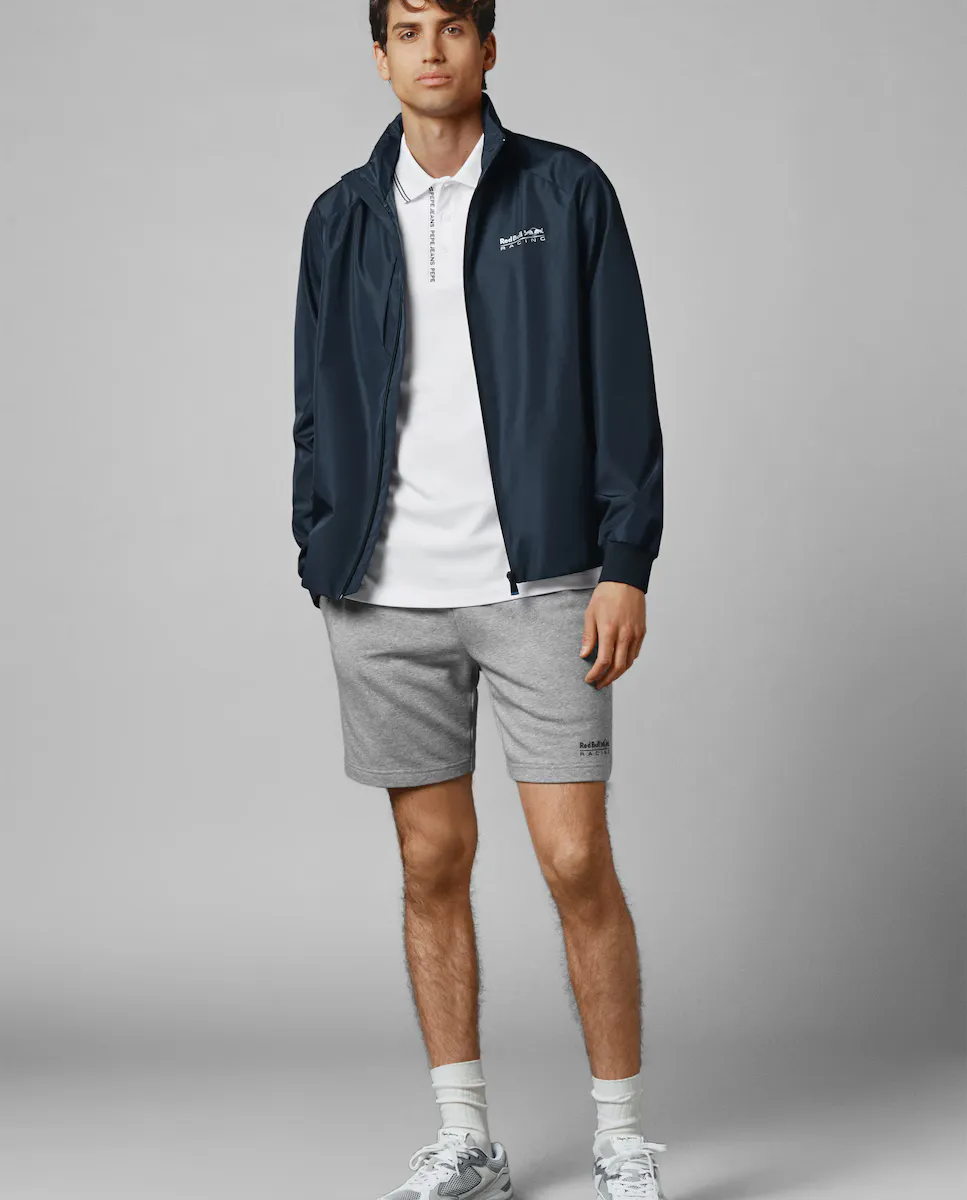 

Однотонные мужские шорты-бермуды с регулируемой талией Pepe Jeans, серый