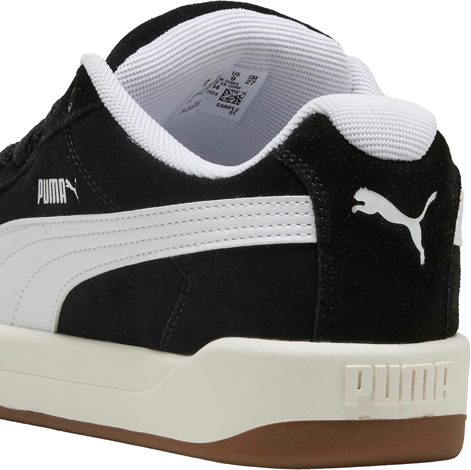 Кроссовки PUMA Unisex-Adult Park Lifestyle Easy Sd, белый/черный — фото 2