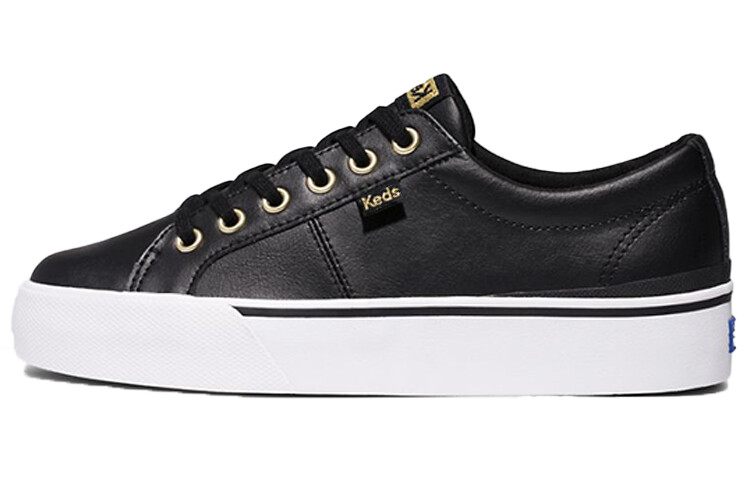 

Кроссовки для скейтбординга женские низкие черные Keds, Черный, Кроссовки для скейтбординга женские низкие черные Keds