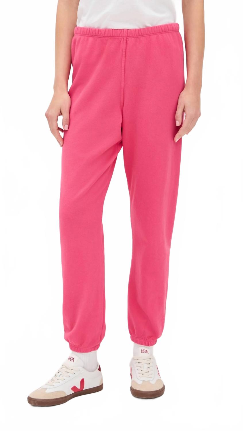 

Французские велюровые спортивные штаны Pink Bloom PERFECTWHITETEE