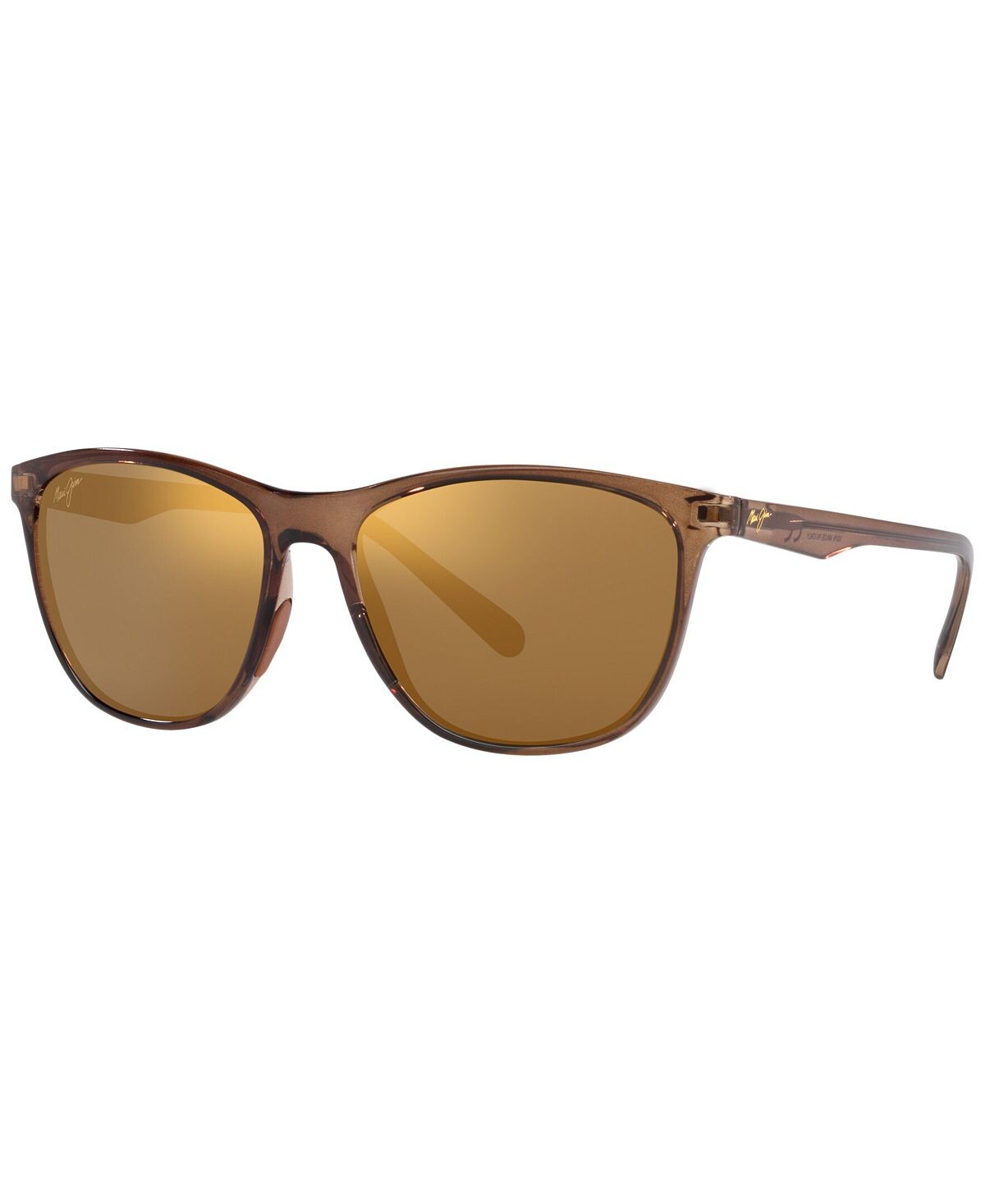 

Женские поляризованные солнцезащитные очки, САХАРНЫЙ Тростник Maui Jim, коричневый