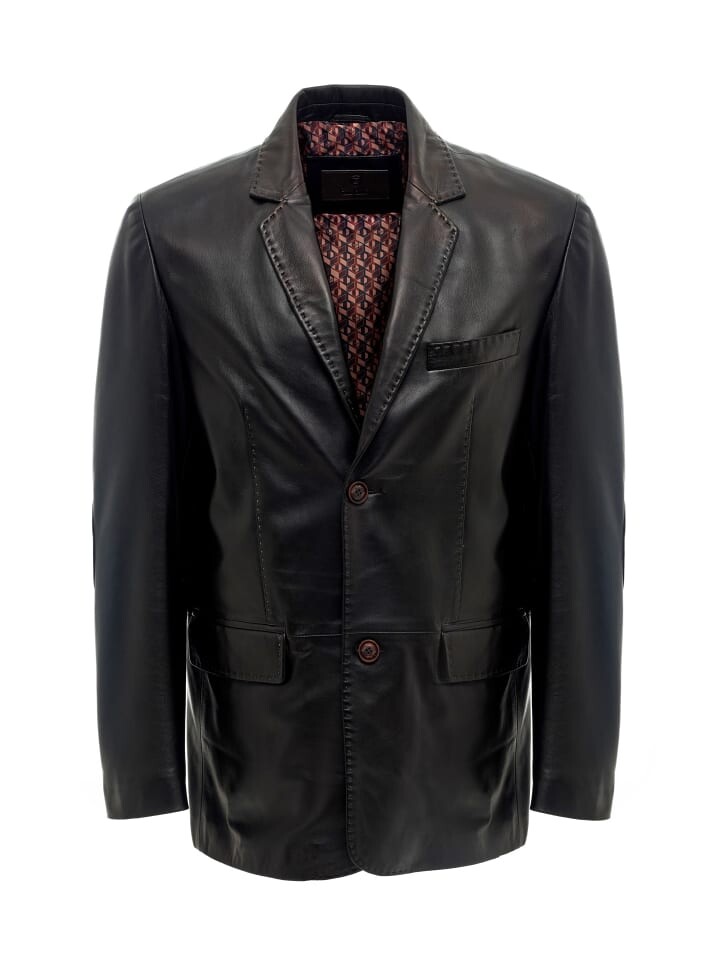 

Кожаная куртка Pierre Cardin Lederjacke, темно-коричневый
