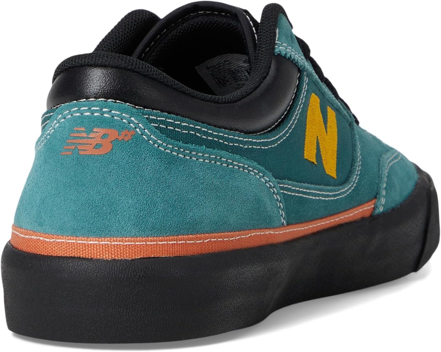 Кроссовки для скейтбординга New Balance Unisex-Adult 417 Low Franky Villani, Spruce/Black — фото 4