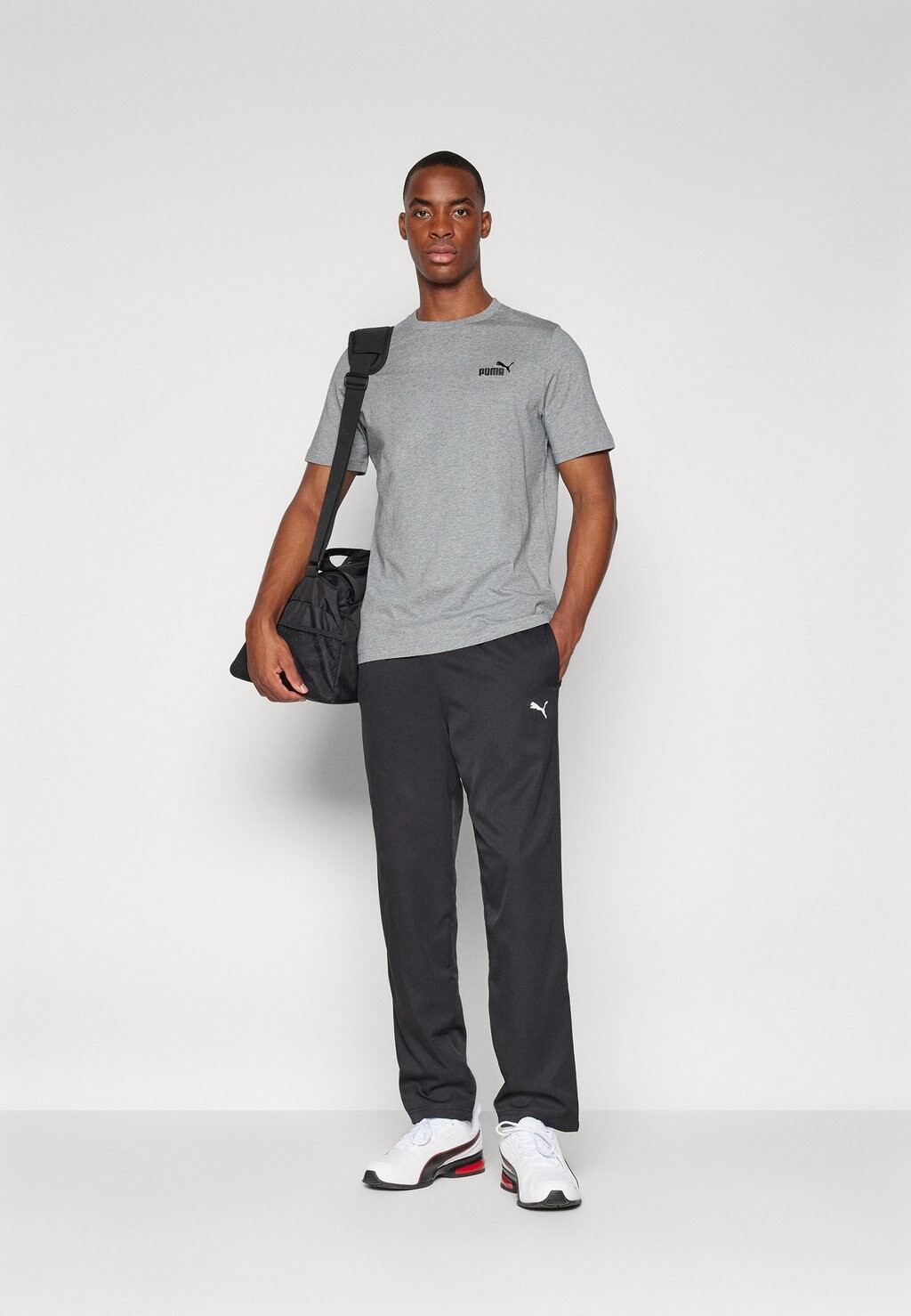 

Базовая футболка SMALL LOGO TEE Puma, серый