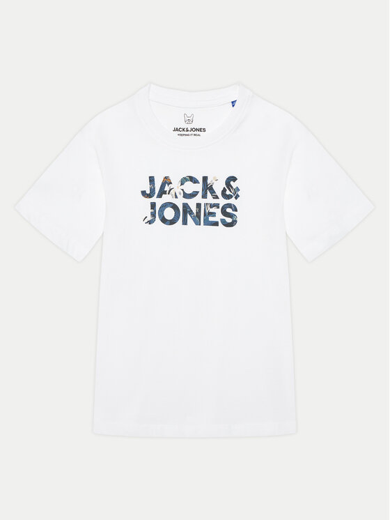 

Футболка обычного кроя Jack&Jones Junior, белый