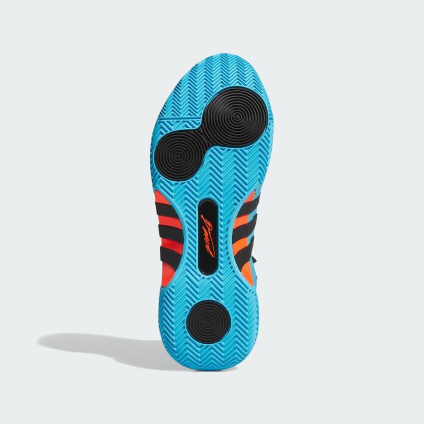 Мужские кроссовки Adidas D.o.n. Issue 5, черный/синий/голубой — фото 3