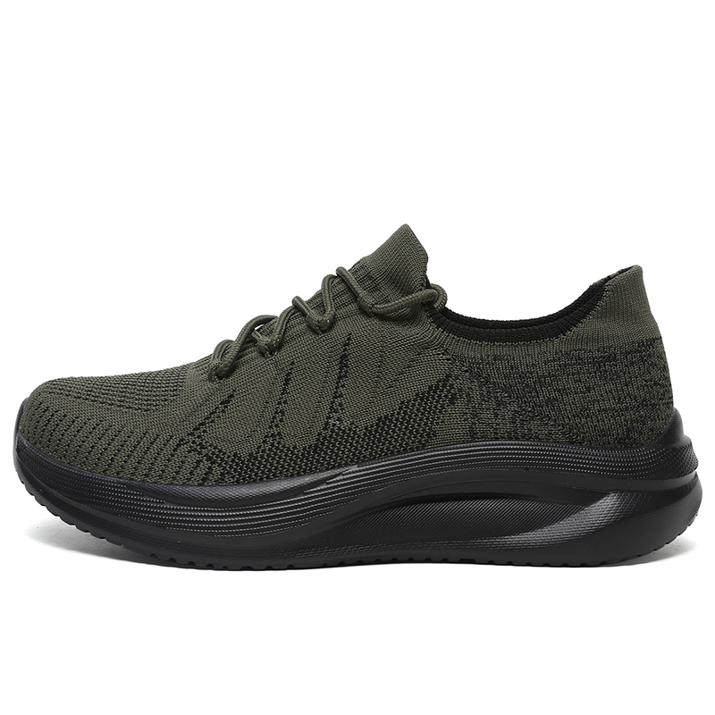 

Легкие низкие повседневные туфли для мужчин BOLE, Army Green