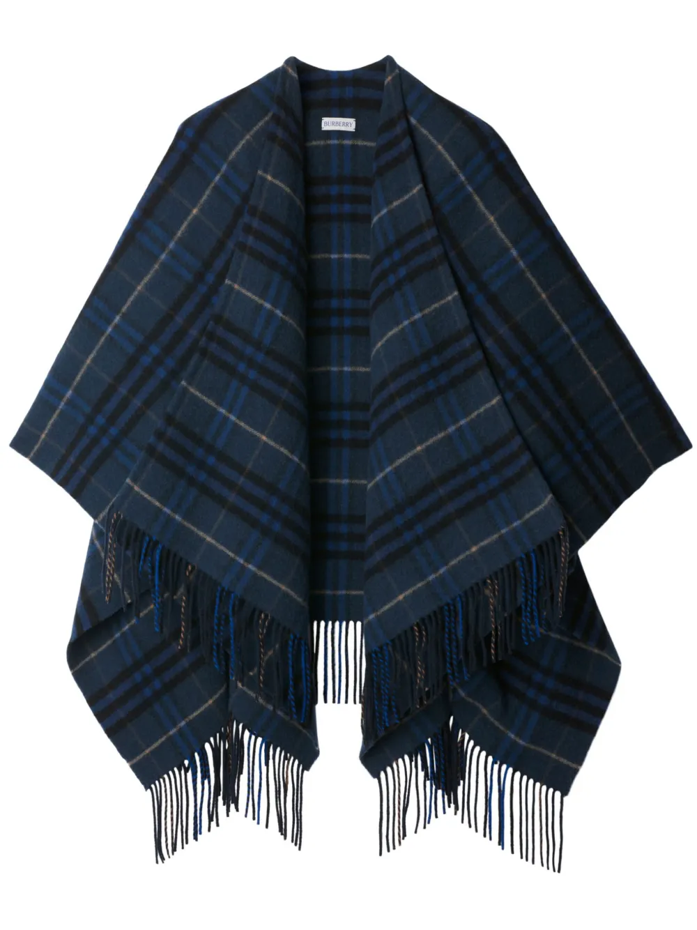 

Кейп в клетку BURBERRY, синий