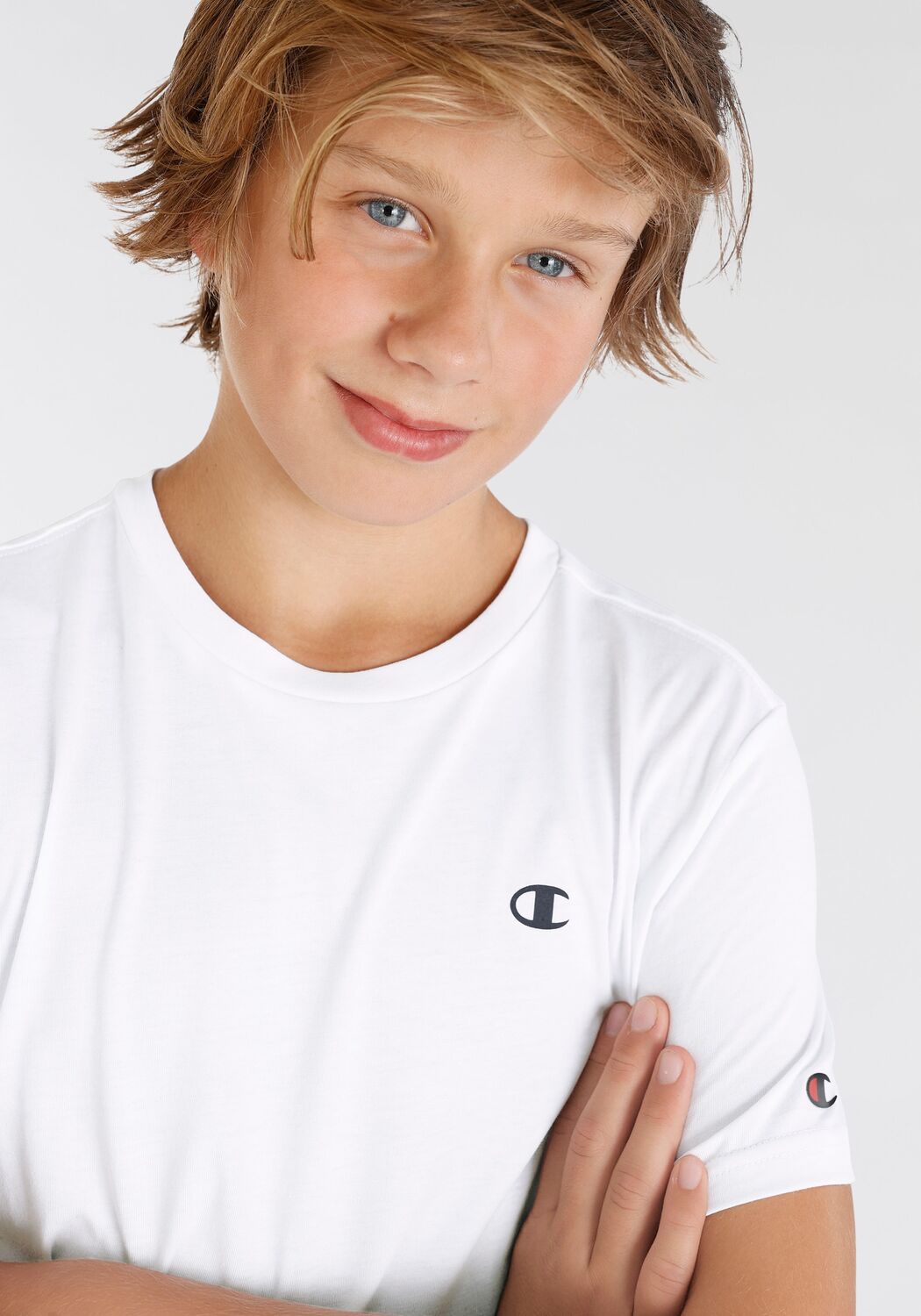 Champion Authentic Athletic Apparel Футболка в белом цвете — фото 4