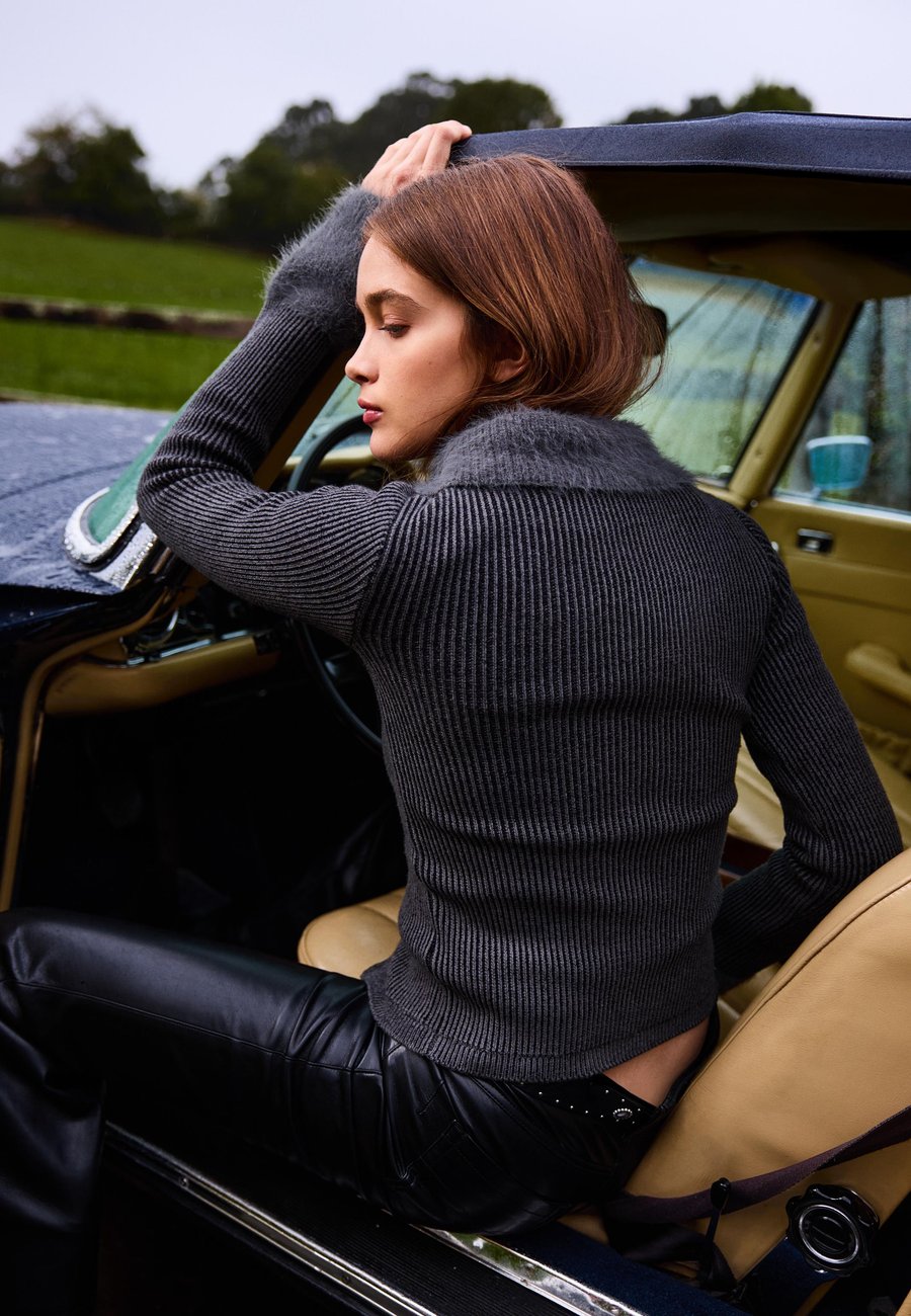 

Кардиган Bershka Cardigan, Dark Grey