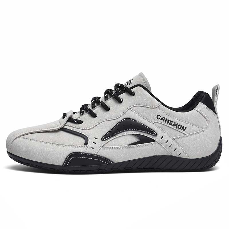 

Pilot the camel Антискользящие износостойкие мужские низкие кеды повседневные серые, цвет Gray