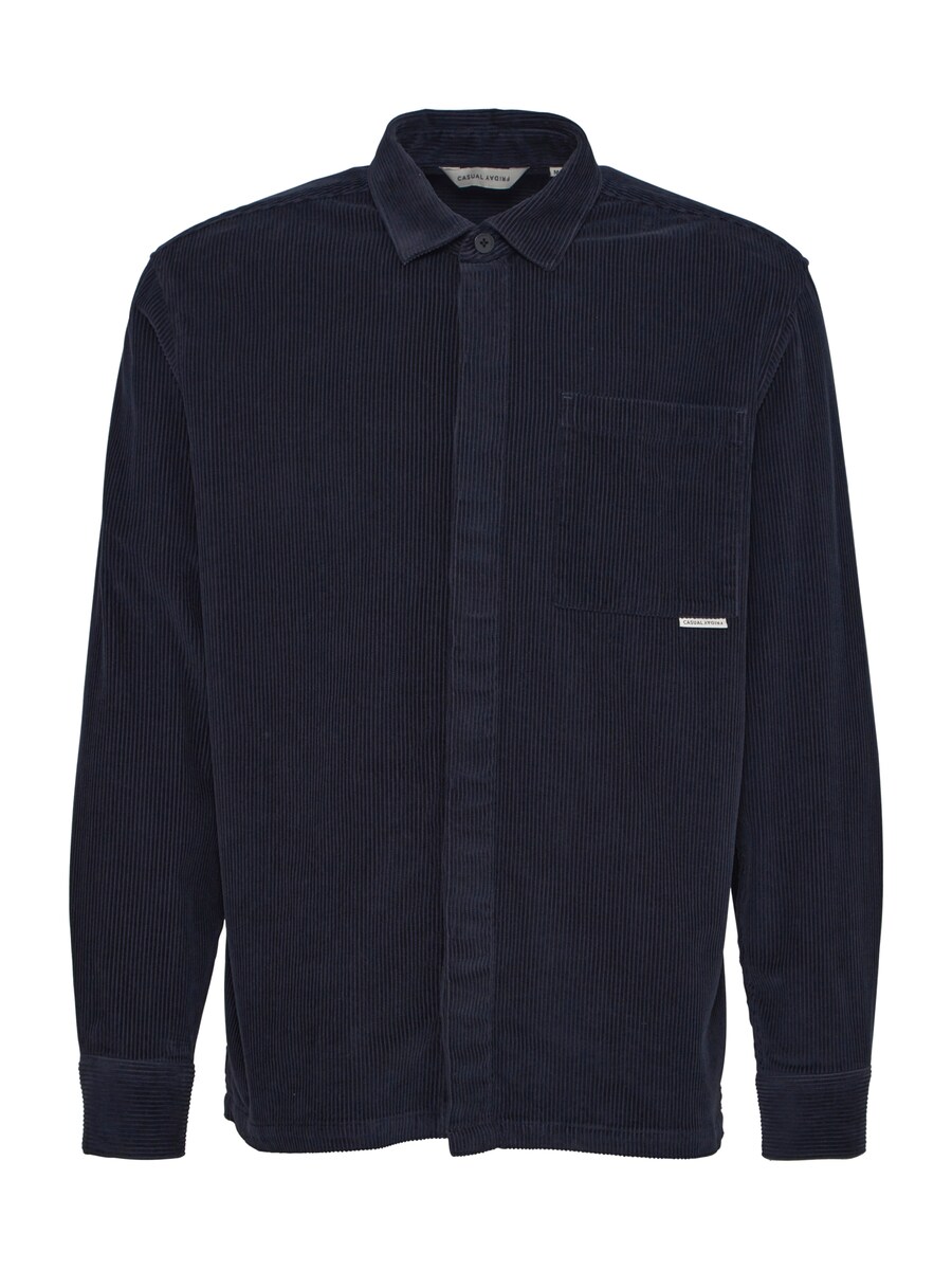 

Рубашка на пуговицах классического кроя Casual Friday CFAUGUSTO, темно-синий