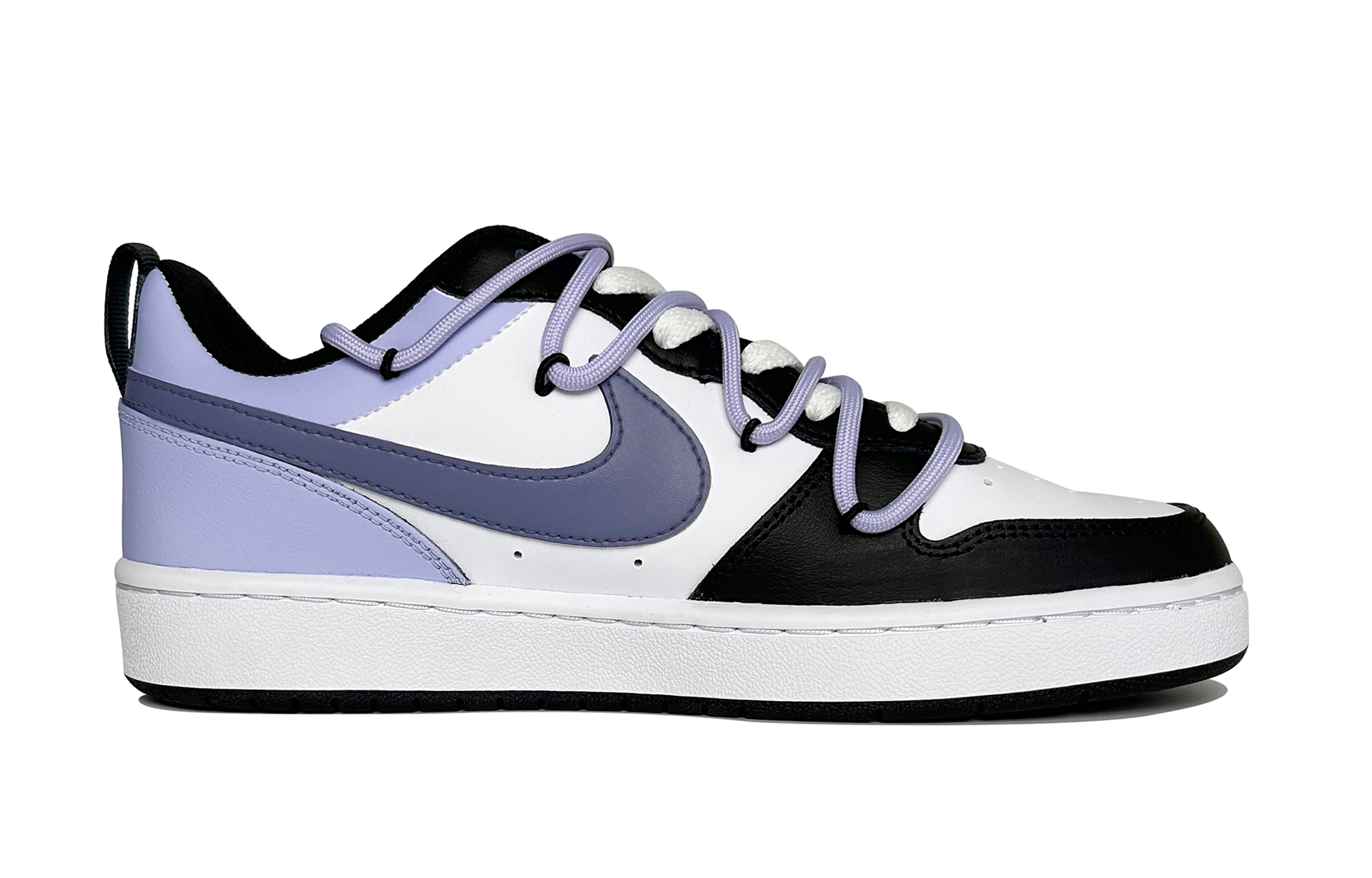 

Женские кроссовки для скейтбординга Nike Court Borough, Black/Purple