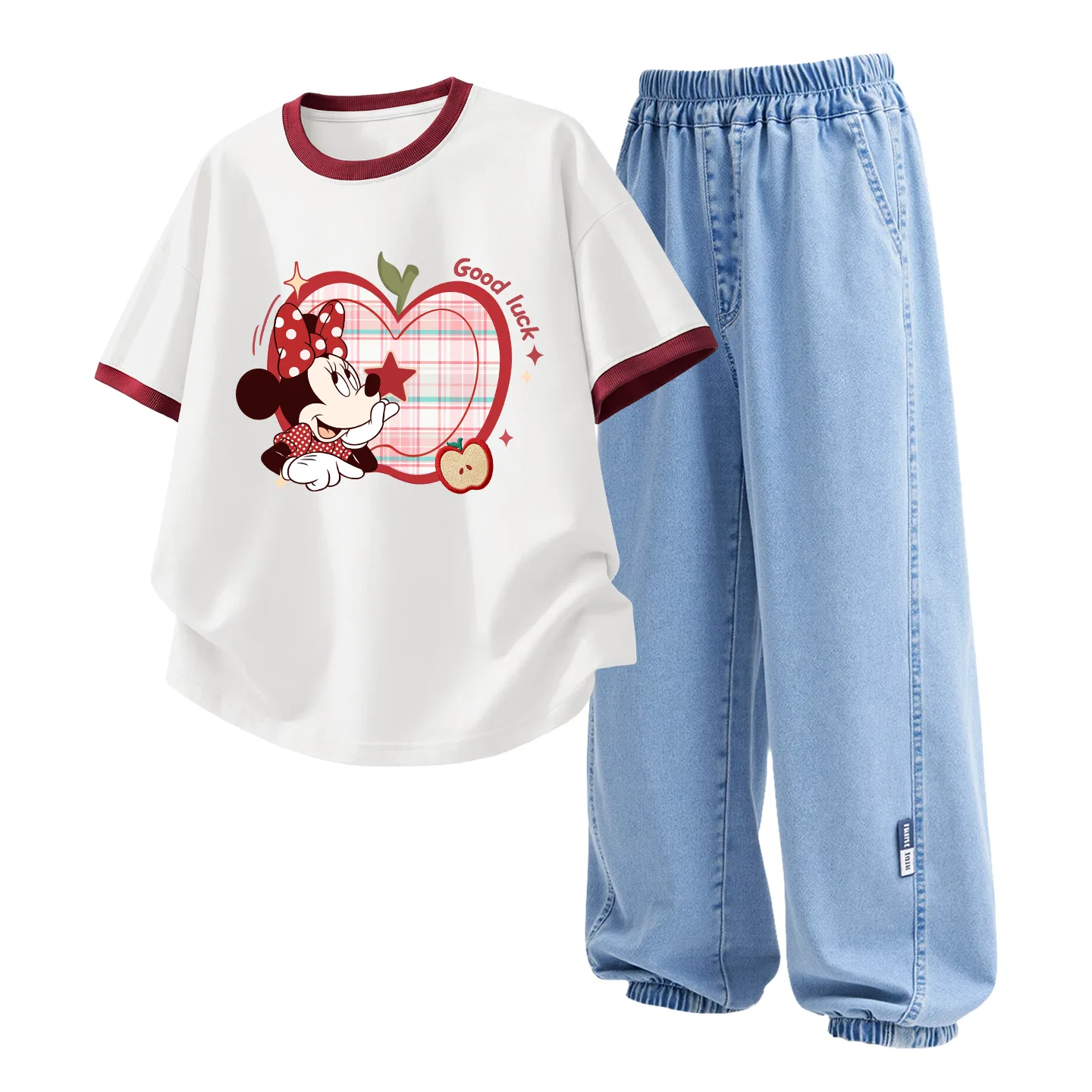 Детский спортивный костюм Disney Casual Sportswear 2 Piece Set, красно-голубой