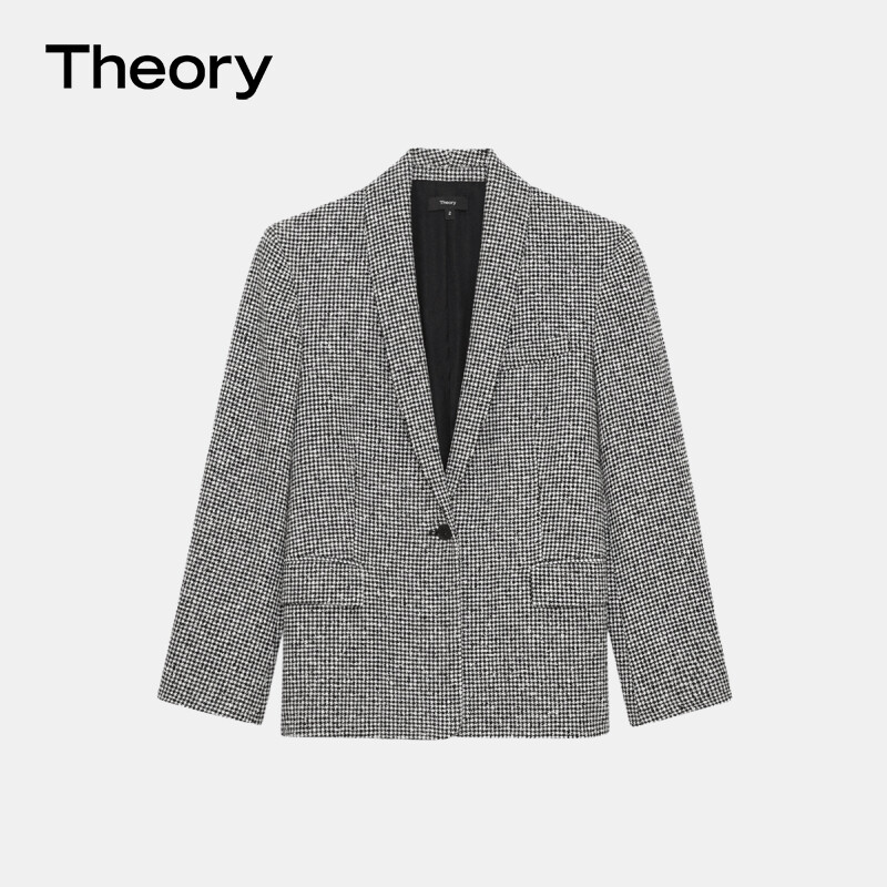 

Костюм женский Theory с воротником, черный