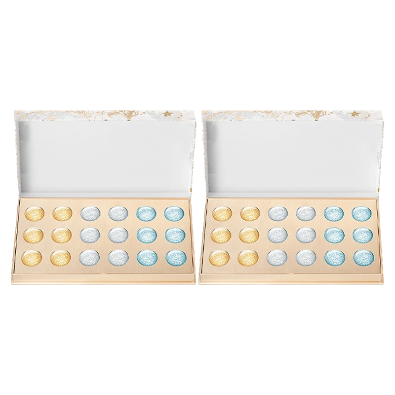 

QiNeng набор из трех жемчужных масок для лица успокаивающий и восстанавливающий для всех типов кожи 5мл*18 шт/5мл*36 шт GALENIC