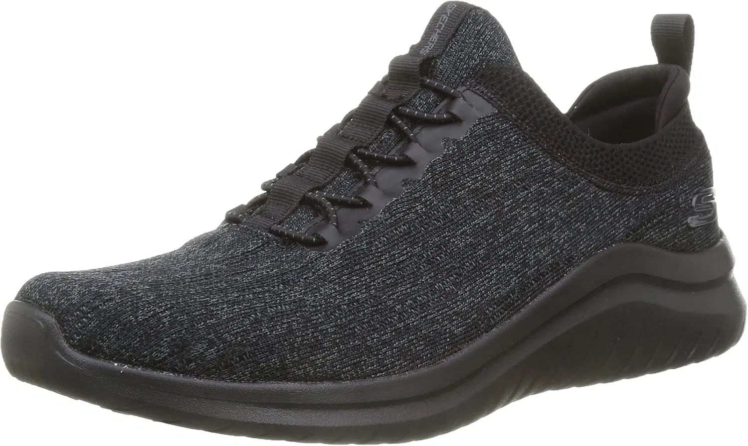 Мужские кроссовки Skechers Ultra Flex 2.0 Cryptic, Black Knit Black Trim