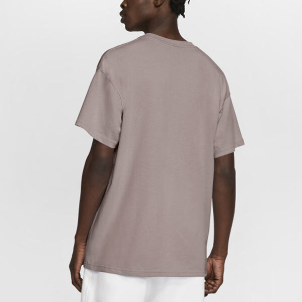 Футболка men's lab solo swoosh basic sports short sleeve light pink t-shirt Nike, розовый — фото 3