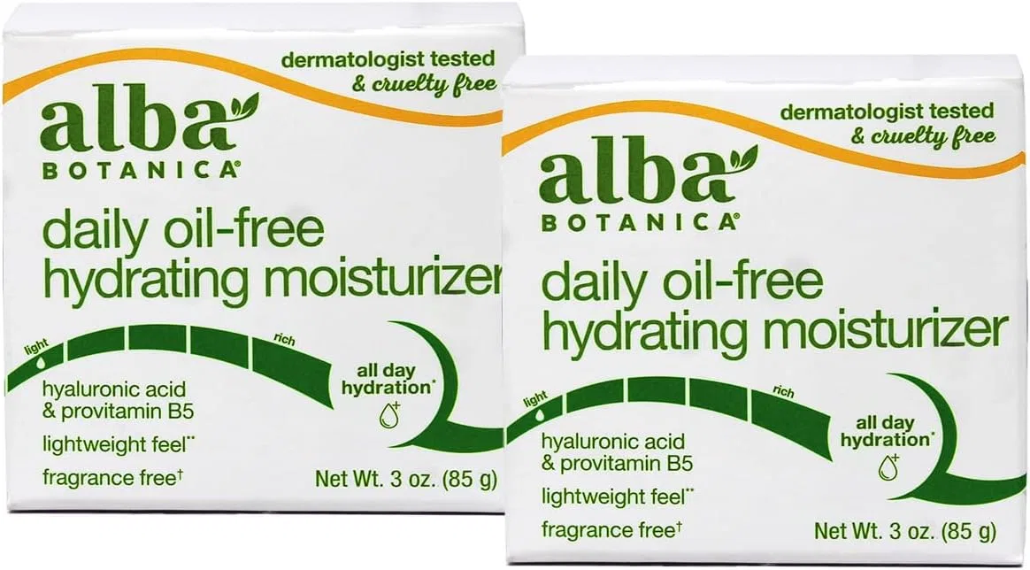 Увлажняющее масло для лица Aloe и Green Tea, Alba Botanica, 89 мл