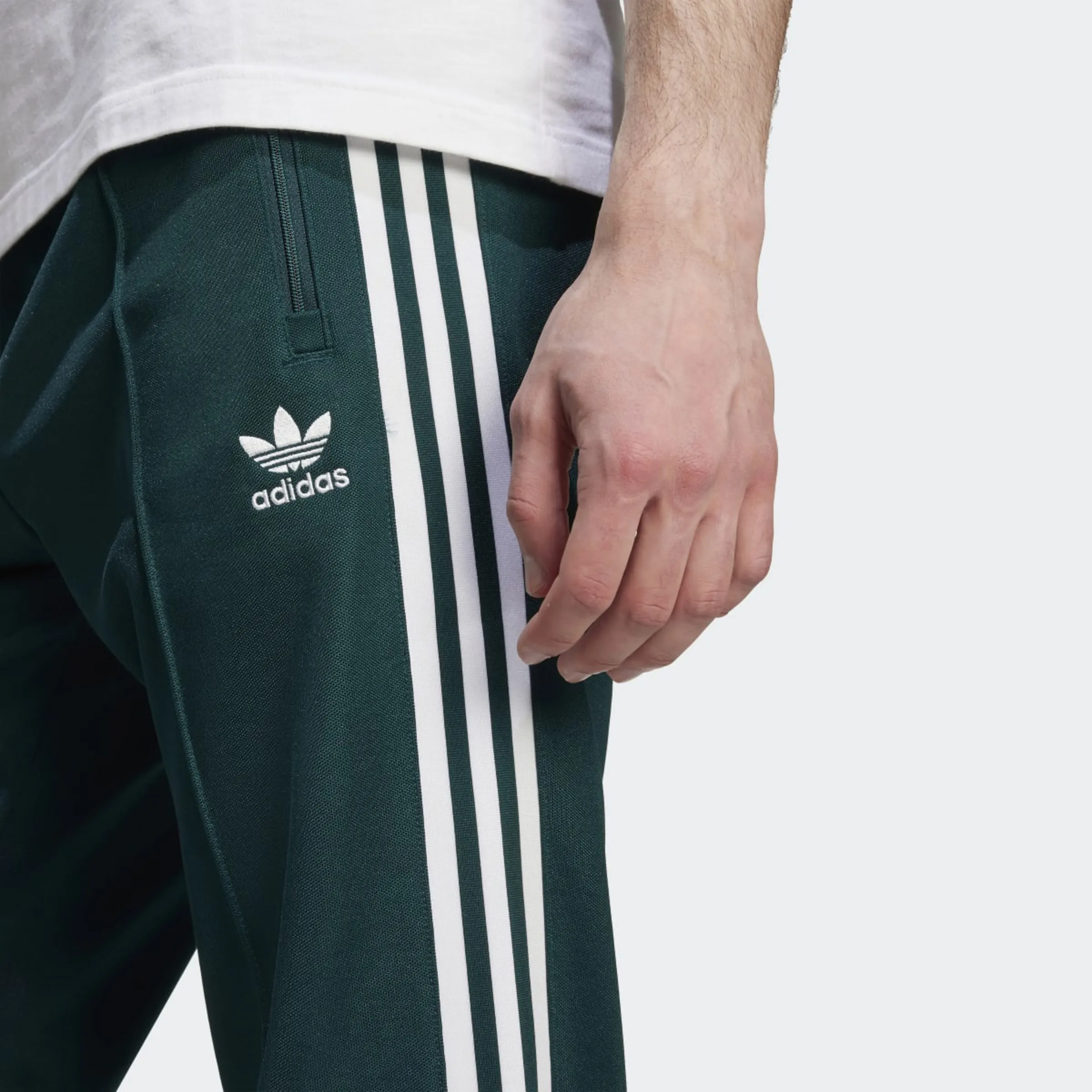 Мужские брюки Adicolor Classics Beckenbauer Originals Adidas, зеленый — фото 3