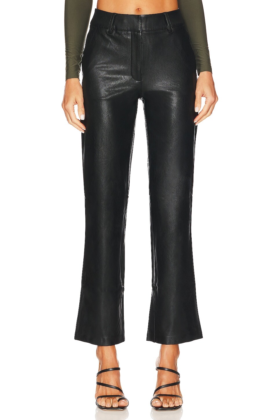 

Брюки Commando Faux Leather Full Length Trouser, черный