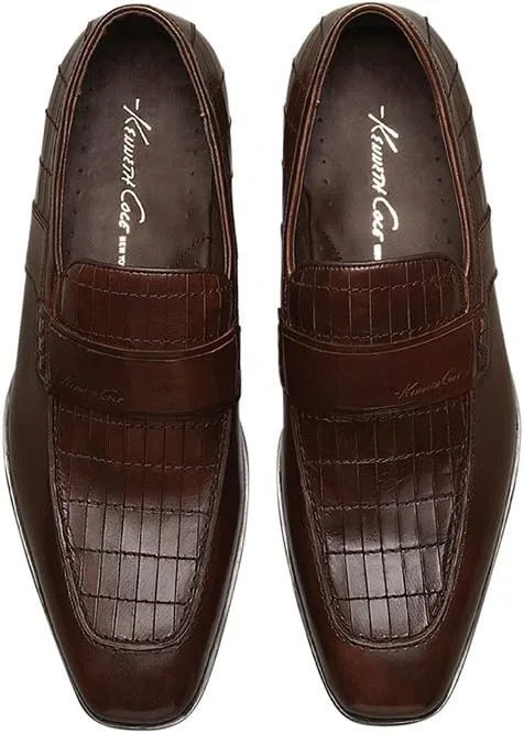 Лоферы Kenneth Cole New York, коричневый — фото 4