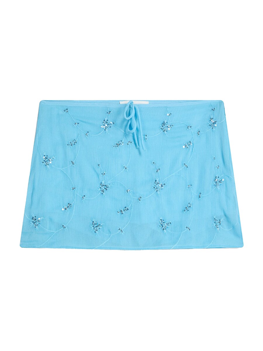 

Мини юбка Bershka, Sky blue