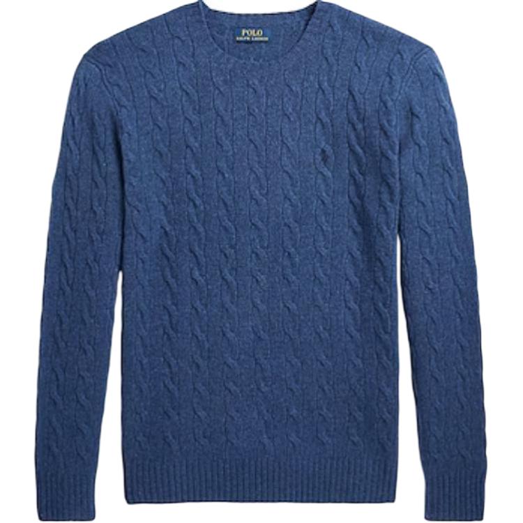 Polo Ralph Lauren Трикотажный свитер мужской небесно-голубой Sky Blue — фото 2