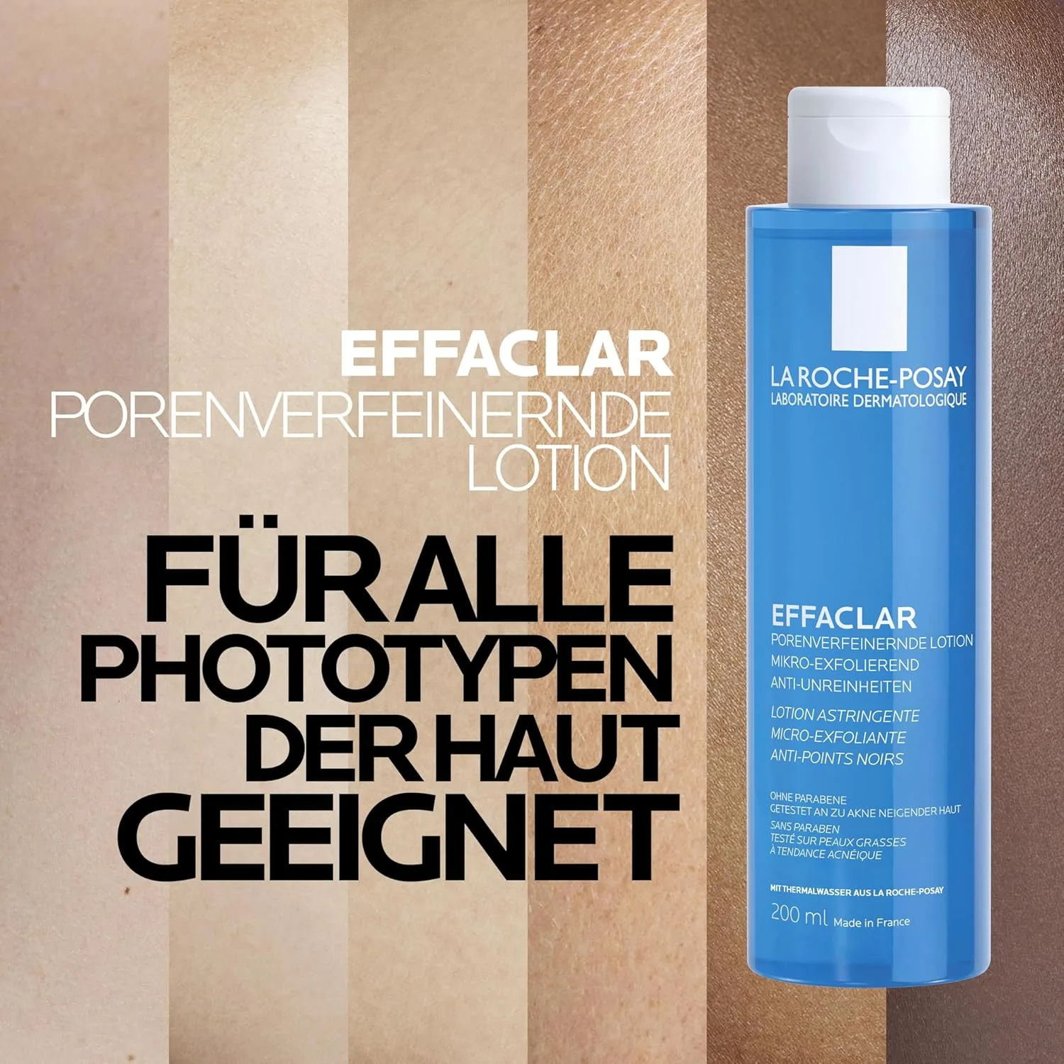 Тоник La Roche-Posay — Effaclar Astringent для жирной кожи с отшелушивающими LHA-кислотами, которые сужают поры — фото 4