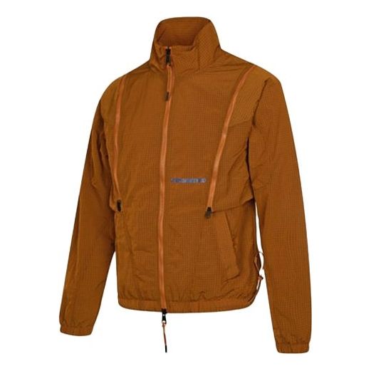 

Куртка Air Jordan Sports Life Series Removable Long Sleeve Logo Stand Up Collar Jacket Coat Orange, оранжевый