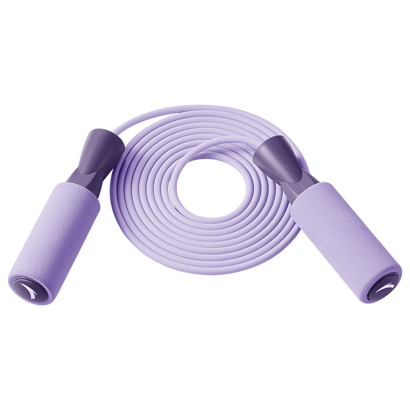 

ANTA Фитнес-тренировка неучтенная скакалка unisex ABS веревка, поролоновые ручки 2,8 м black