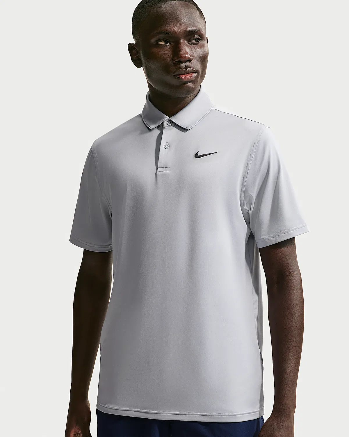 Мужское поло Nike Velocity Dri-FIT Chest Logo Golf, Wolf Grey/Black