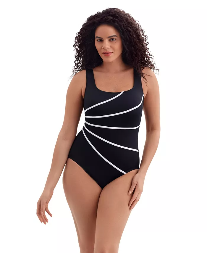 

Купальник Solidtude Fan Tank One Piece Longitude by Mimi Flamingo, черный