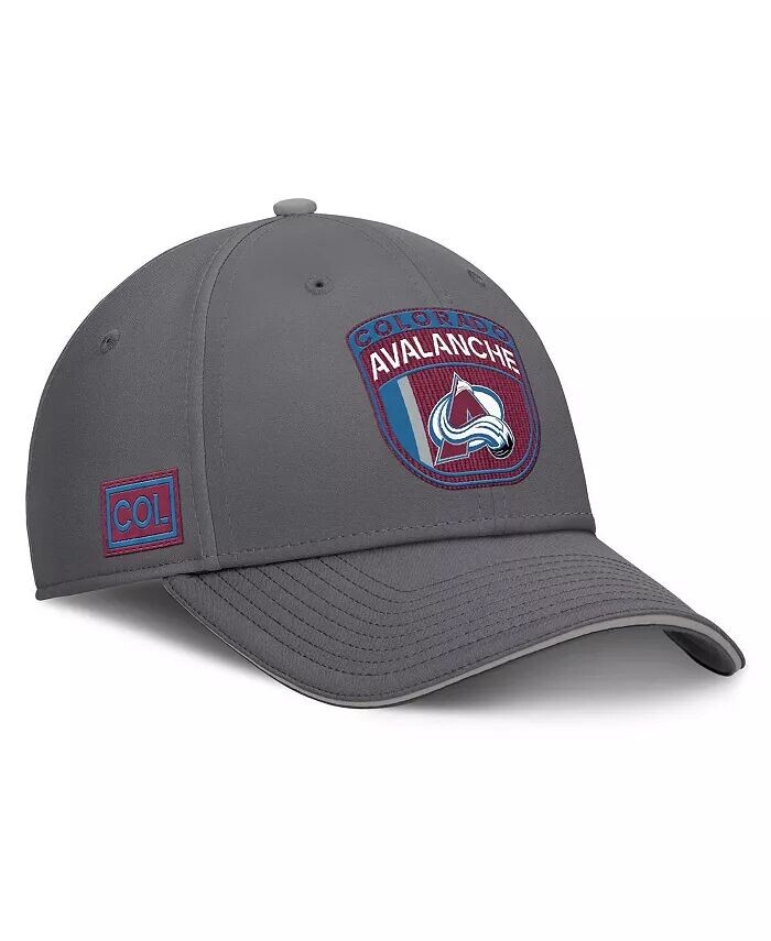 

Мужская серая шапка Colorado Avalanche Home Ice Flex Fanatics