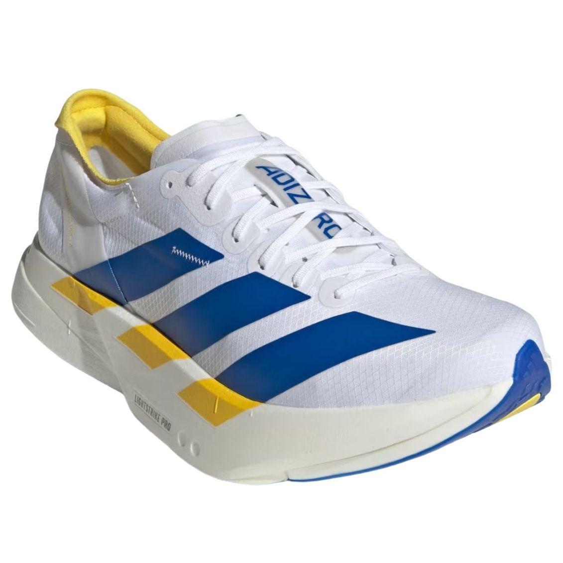 Adidas Adizero Adios Pro 4 'White Blue Yellow' — фото 3