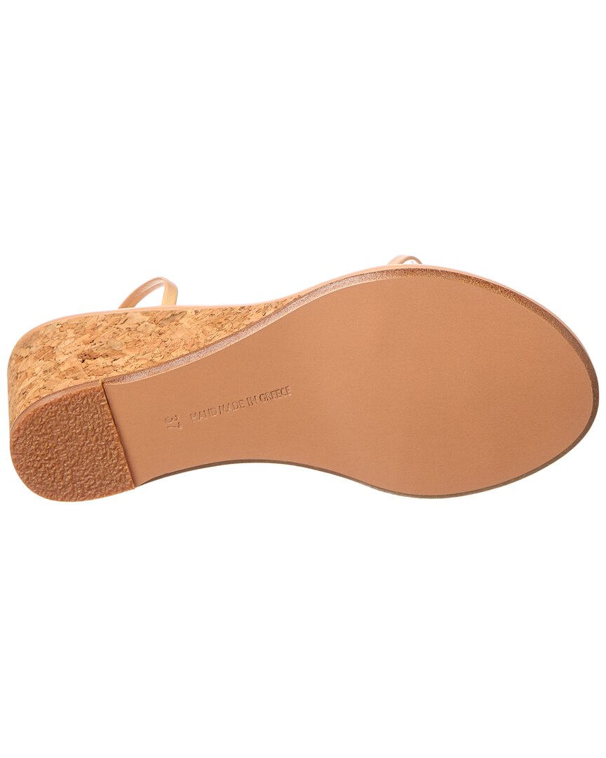 Древнегреческие сандалии Chora Mid Wedge Кожаные сандалии Ancient Greek Sandals, коричневый — фото 4