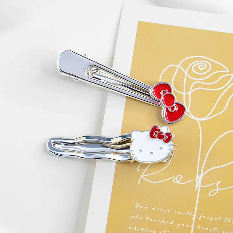 Заколка для волос Hello Kitty Sanrio, Hello Kitty Hair Clip 1 Pair — фото 2