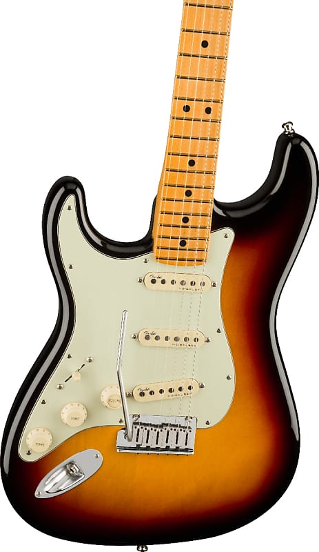 

Электрогитара Fender American Ultra Stratocaster Left-Handed. Maple Fingerboard, Ultraburst