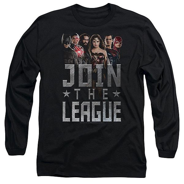 

Футболка с длинным рукавом Justice League Licensed Character
