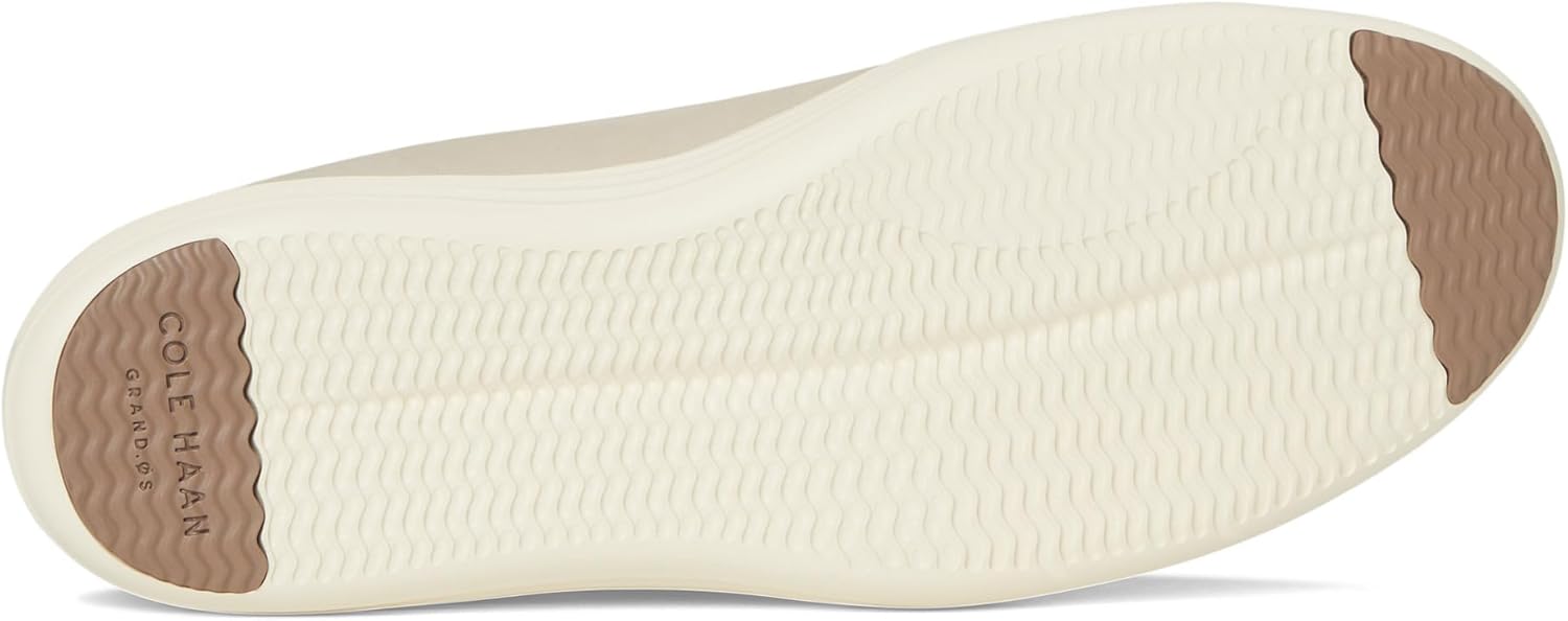 Мужские кожаные кроссовки Cole Haan Grand Crosscourt, Light Sesame Nubuck/Ivory — фото 3